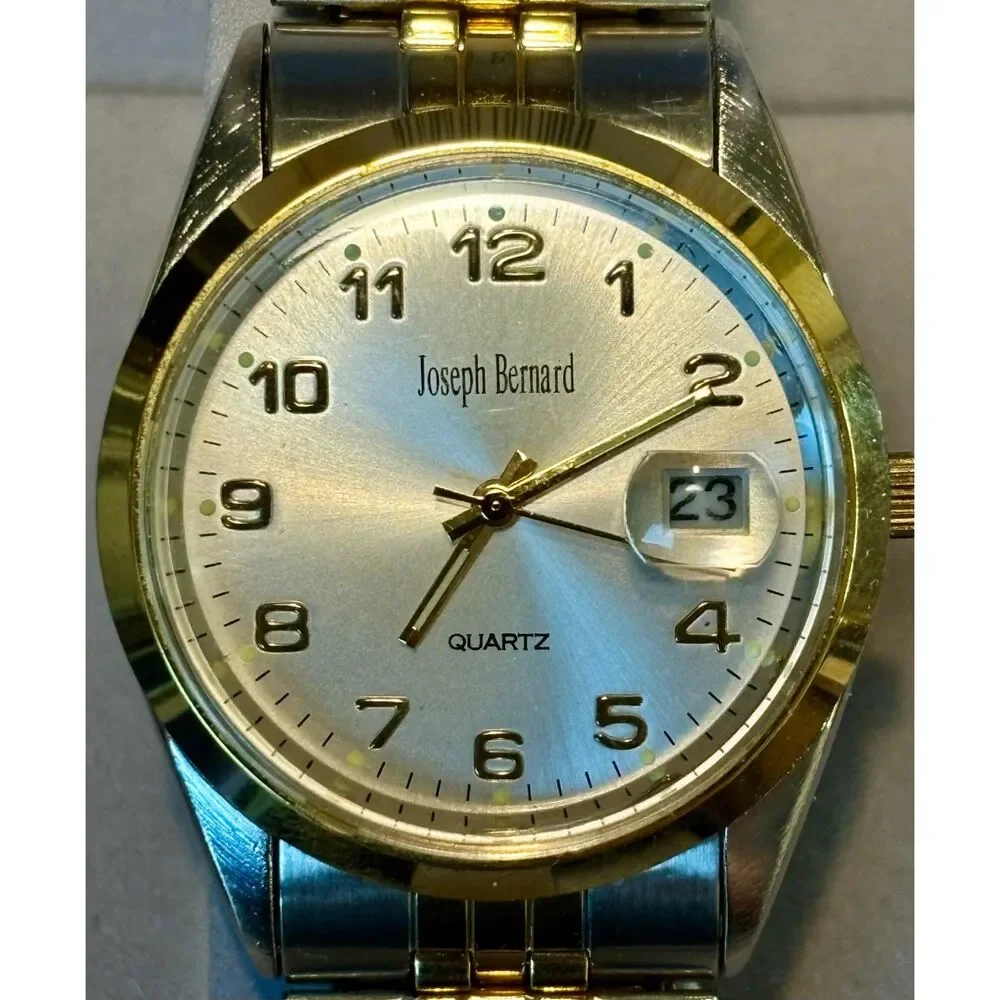 Joseph Bernard Two-Tone Men’s Watch – Great Condition with Box!